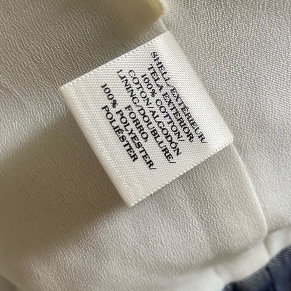 Ann Taylor Blue & Ivory Lace Skirt - Picture 9 of 9